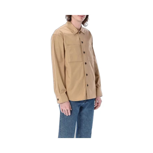 Maison Kitsuné Profile Fox Buttoned Long-Sleeved Shirt