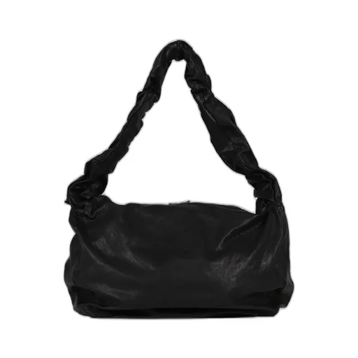 Leather Wave Bag / Black
