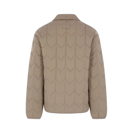 Maison Kitsuné Long Sleeved Quilted Padded Jacket