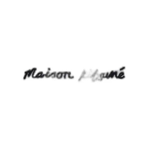 Maison Kitsuné Line Handwriting Oversized T-Shirt