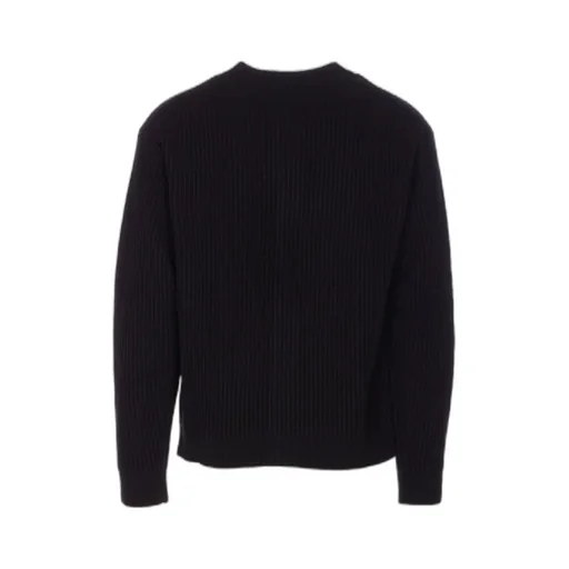 Maison Kitsuné Fox Head Ribbed Cardigan