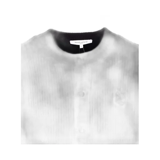 Maison Kitsuné Fox Head Ribbed Cardigan