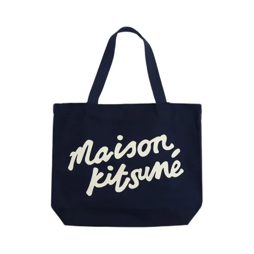 Maison Kitsuné Handwriting Tote Bag