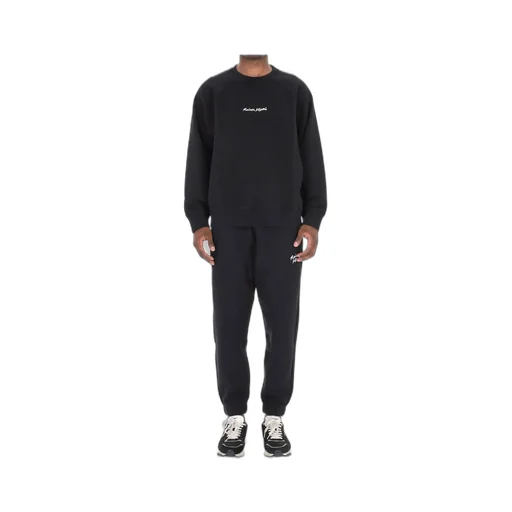 Maison Kitsuné Logo Embroidered Oversized Sweatshirt