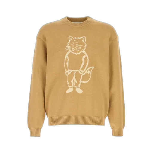 Maison Kitsuné Dressed Fox Intrarsia Jumper