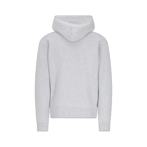 Maison Kitsuné Logo Printed Drawstring Hoodie