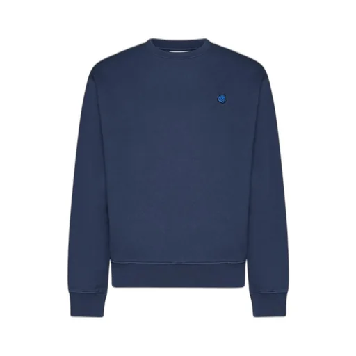 Maison Kitsuné Fox Patch Crewneck Sweatshirt