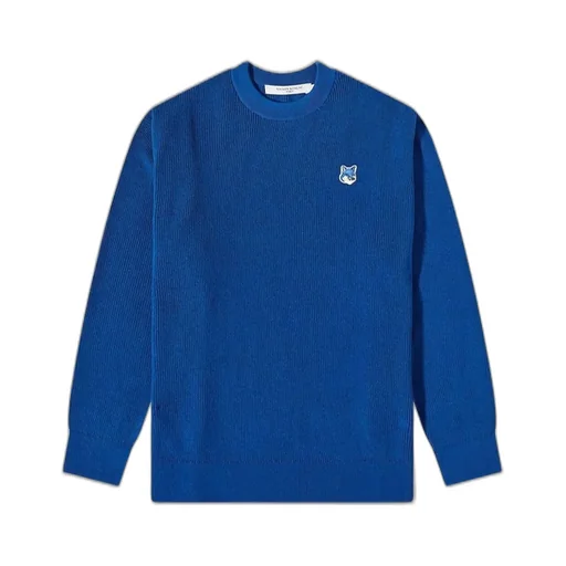 Maison Kitsuné Round Neck Knitted Jumper