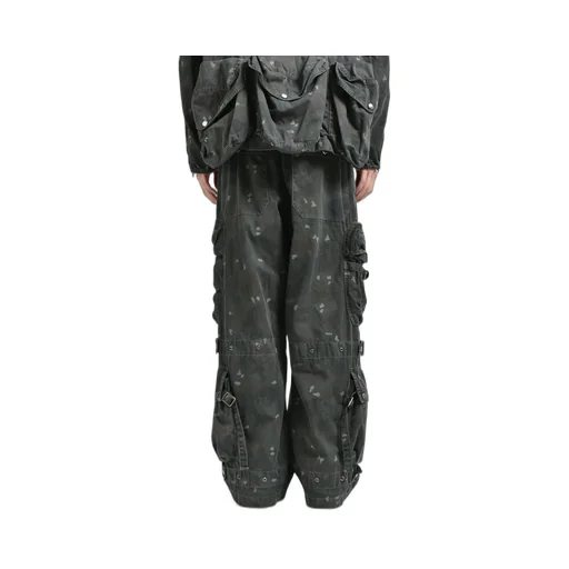 Blackening Pizza Camo Millitary Pants / Camo