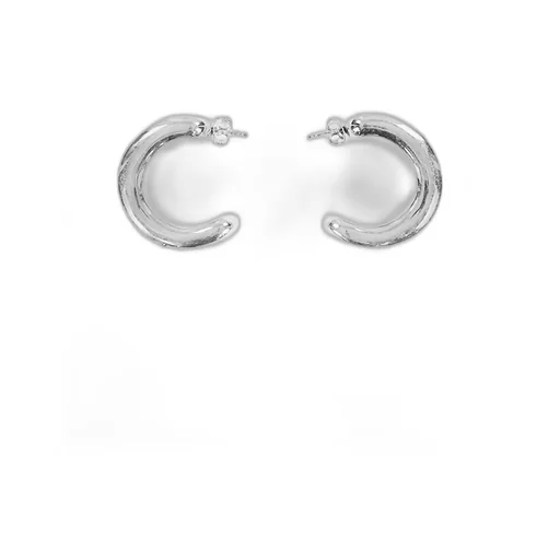 Logo Earrings / Sil