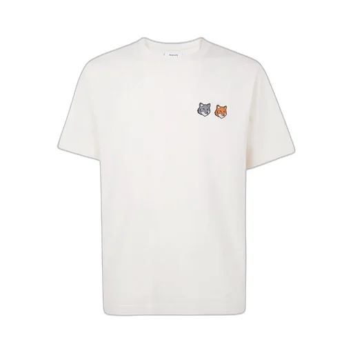 Maison Kitsuné Fox Embroidered Crewneck T-Shirt