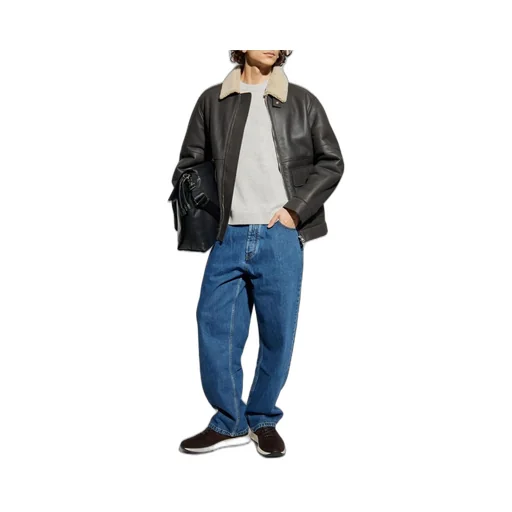 Maison Kitsuné Shearling Jacket
