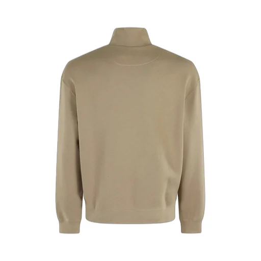 Maison Kitsuné Bold Fox Head Patch Comfort Half Zipped Sweatshirt