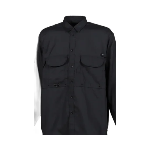 Tech Fishing Shirt L/S / Blk