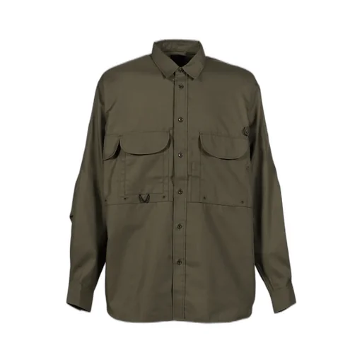 Tech Fishing Shirt L/S / Olv