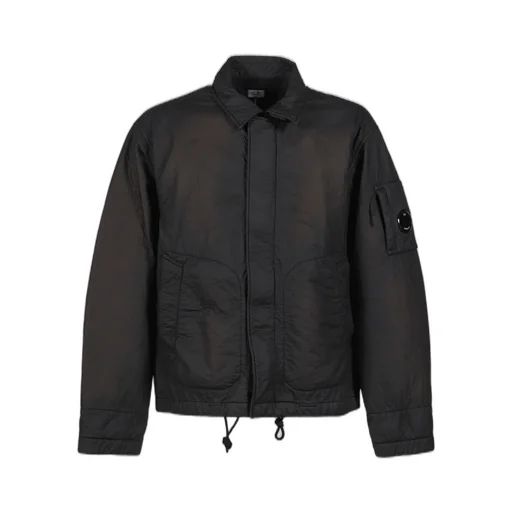 Ow Medium Jkt In Feltro Bi-Film / Blk
