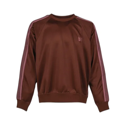 Track Crew Neck Shirt - Poly Smooth / Brw