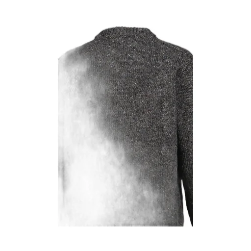 V-Neck Dropped-Shoulder Sweater