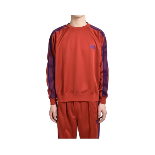 Track Crew Neck Shirt - Poly Smooth / Red