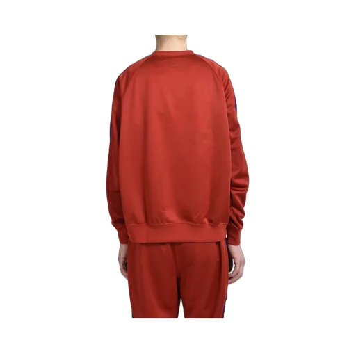 Track Crew Neck Shirt - Poly Smooth / Red