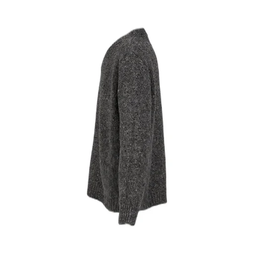 V-Neck Dropped-Shoulder Sweater