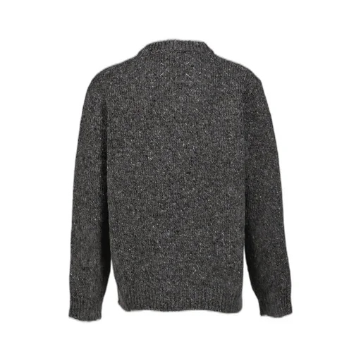 V-Neck Dropped-Shoulder Sweater
