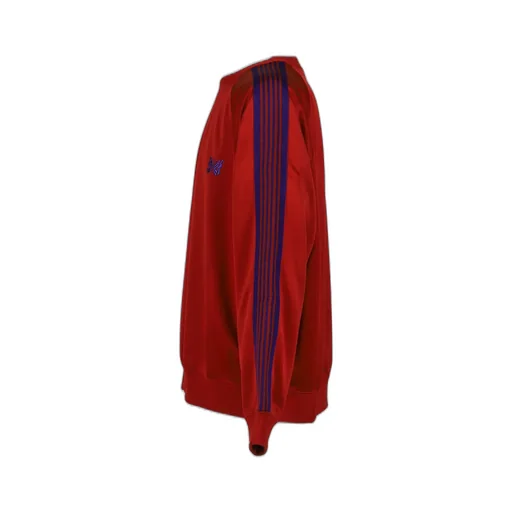 Track Crew Neck Shirt - Poly Smooth / Red