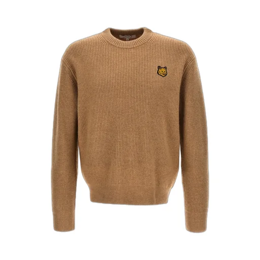 Maison Kitsuné Fox Patch Knitted Jumper