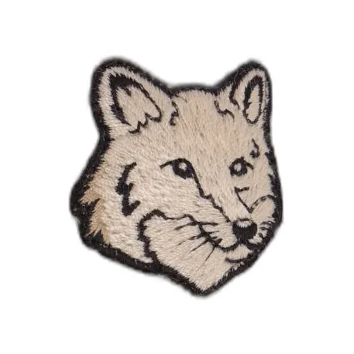 Maison Kitsuné Fox Head Patch Fine-Knit Polo Shirt