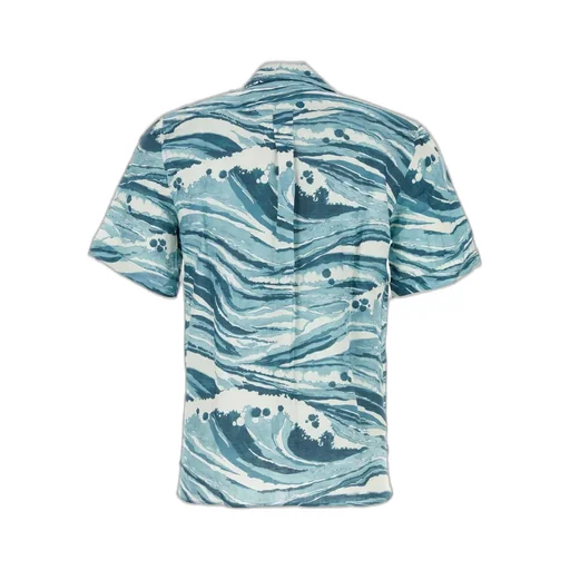 Maison Kitsuné X Vilebrequin Charli Short-Sleeved Shirt