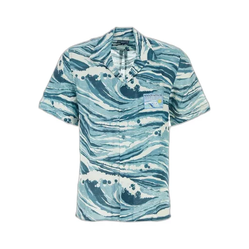 Maison Kitsuné X Vilebrequin Charli Short-Sleeved Shirt