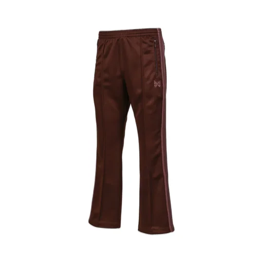 Boot-Cut Track Pant - Poly Smooth / Brw