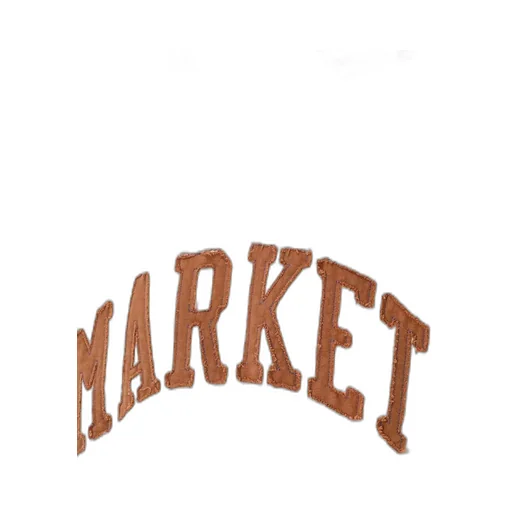 Market Logo Detailed Crewneck Sweatshirt