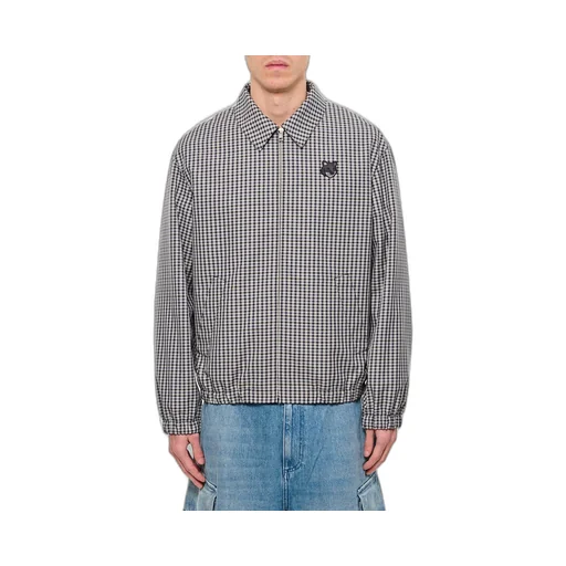 Maison Kitsuné Fox-Head Patch Zipped Jacket