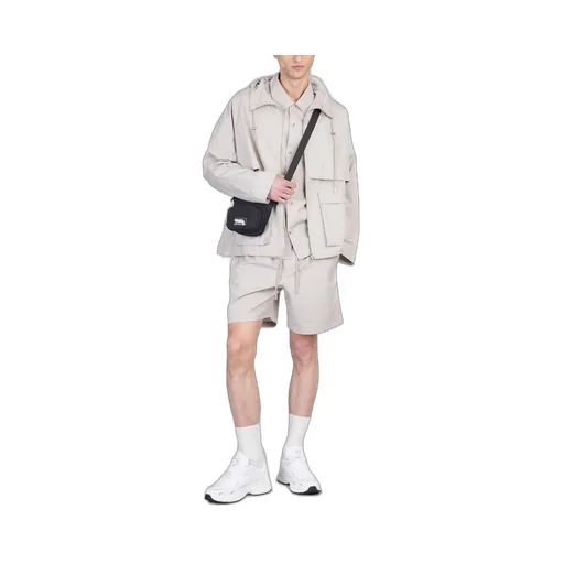 Maison Kitsuné Hooded Zipped Windbreaker