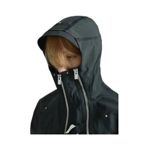 Moire Technical Jacket / Black