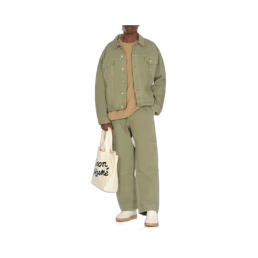 Maison Kitsuné Belted Utility Pants