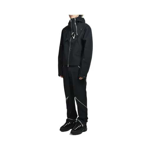 Moire Technical Jacket / Black