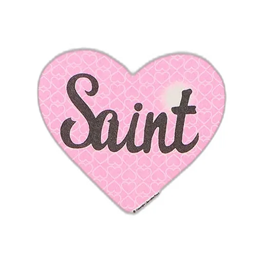 Ss Tee/Heart Saint / Wht