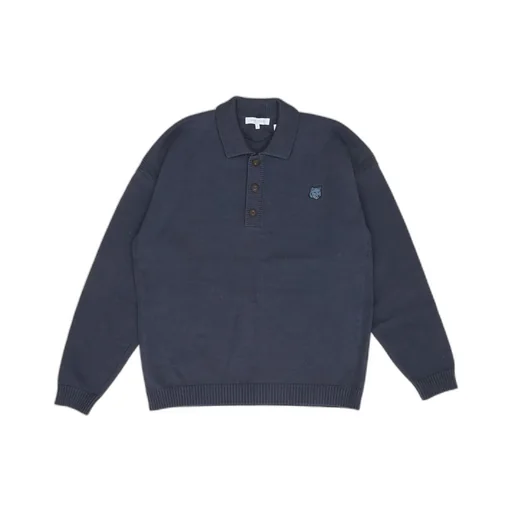 Maison Kitsuné Bold Fox Head Patch Comfort Polo Shirt