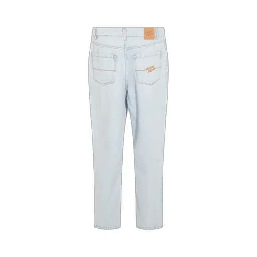 Maison Kitsuné Logo Embroidered Jeans