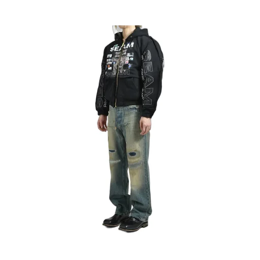 Pavlensky Retrospective - Bomber Jacket / Blk