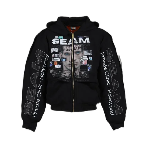 Pavlensky Retrospective - Bomber Jacket / Blk