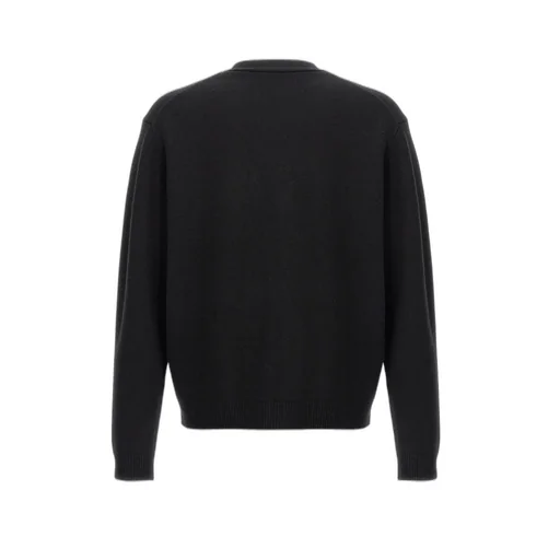 Maison Kitsuné Fox Head Intarsia-Knit Cardigan