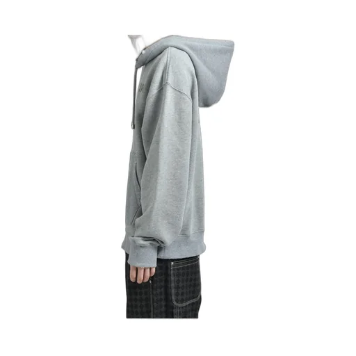 Amiri Stencil Oversized Hoodie / Gry