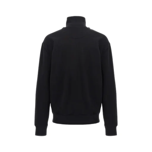 Maison Kitsuné Fox Head Patch Half-Zip Sweatshirt