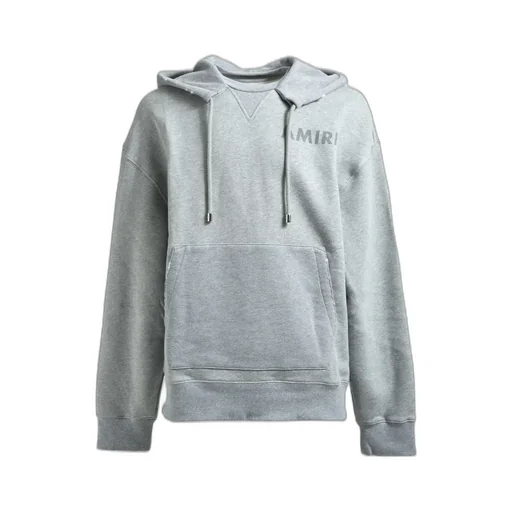 Amiri Stencil Oversized Hoodie / Gry