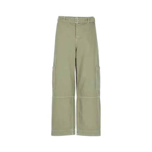 Maison Kitsuné Belted Utility Pants