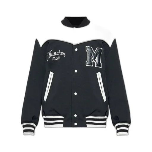 Mcm Logo Detail Buttoned Jacket