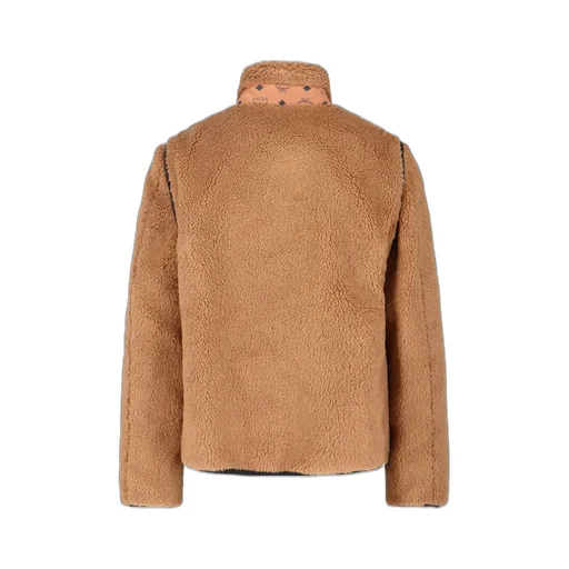 Mcm Logo Patch Jacket